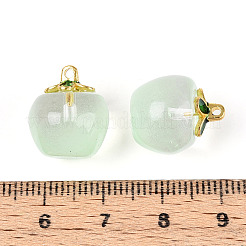 Подвески из прозрачного стекла в виде яблок&nbsp;LS-X1-DGLA-E004-16L