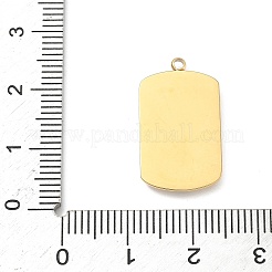 Подвески из нержавеющей стали 304 со стразами&nbsp;STAS-U054-04G