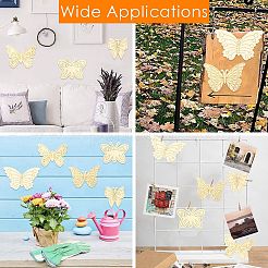 50 шт. 5 стиля необработанного деревянного выреза&nbsp;AJEW-CJ0001-42