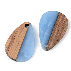 Подвески из непрозрачной смолы и ореха RESI-S389-027A-C01