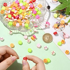 200шт бусины из полимерной глины ручной работы&nbsp;CLAY-CJ0002-03