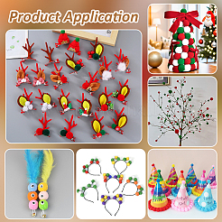 Наборы для самостоятельного изготовления кукольных глаз 450 шт. в 4 стилях&nbsp;DIY-WR0004-76A