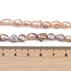 Нити из натурального культивированного пресноводного жемчуга&nbsp;PEAR-P064-20I-01C