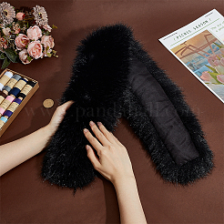 1 шт. воротник из искусственного меха лисы&nbsp;AJEW-PH0007-44A