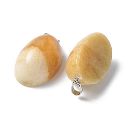 Натуральный топаз нефрита подвески&nbsp;G-A259-03P-03