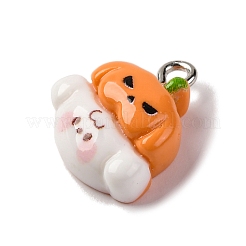 Подвески из непрозрачной смолы на тему хэллоуина&nbsp;RESI-D075-02F