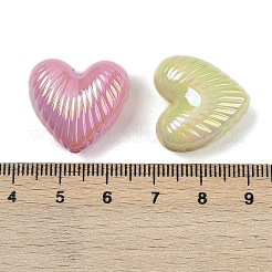 Непрозрачные акриловые бусины с УФ-покрытием&nbsp;MACR-L007-03B