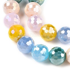 Гальванические стеклянные бусины&nbsp;X-GLAA-Z006-01F