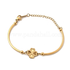 Браслеты из нержавеющей стали 304 для женщин&nbsp;LS-BJEW-D407-02G