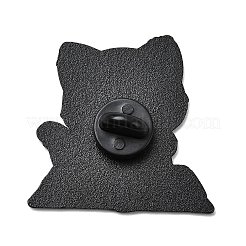 Эмалевые значки с изображением кота&nbsp;LS-JEWB-I055-05EB-03