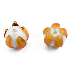 Бусы лэмпворк ручной работы&nbsp;LAMP-N021-44C