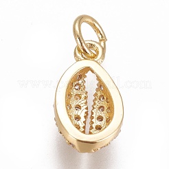 Латунные микро проложить кубического циркония подвески&nbsp;ZIRC-E145-80