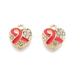 Подвески из сплава и страза&nbsp;FIND-A017-26A-LG