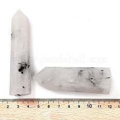 Палочки из натурального турмалинового кварца с башней и целебным камнем&nbsp;G-A096-02H-1