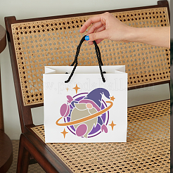 1 набор трафаретов для рисования в стиле гнома-космонавта DIY-MA0004-56