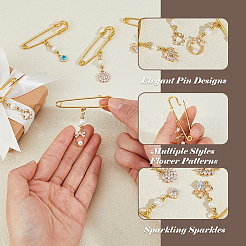 8 шт. железные булавки для килта&nbsp;JEWB-FH00010