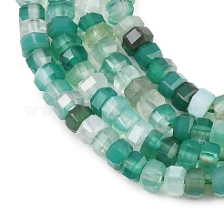 Природный агат бисер нитей&nbsp;G-G345-C34-2x4mm