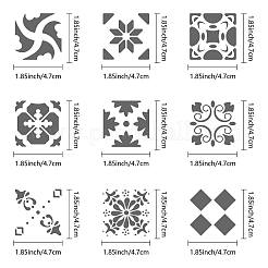 Трафареты для штампов из нержавеющей стали&nbsp;DIY-WH0238-058