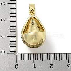 Покрытие стойки латунь микропаве прозрачные подвески из кубического циркония&nbsp;KK-E114-02G-01