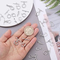 20 комплект из 10-х латунных застежек-тоглов&nbsp;KK-FH0002-25