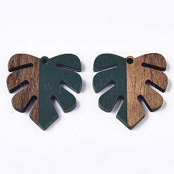 Подвески из смолы и дерева&nbsp;X-RESI-S358-24K