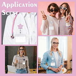 4 шт. 4-х цветные пластиковые катушки для значков с бусинами&nbsp;DIY-ME0002-60