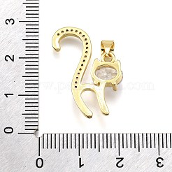 Стойки обшивки латунь микро проложить Циркон подвеску&nbsp;KK-K401-72G