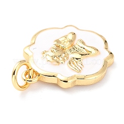 Настоящие кулоны из латуни&nbsp;KK-M218-02G-RS