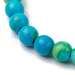 Синтетические драгоценные камни эластичные браслеты&nbsp;BJEW-JB11015-05