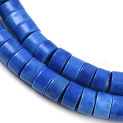 Синтетических нитей бирюзовые бусы&nbsp;G-V003-A01-05