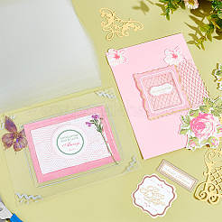 Пластиковые листы для домашних животных&nbsp;LS-DIY-WH0304-942