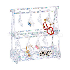 1 комплект прозрачных акриловых подставок для сережек&nbsp;EDIS-PH0001-30