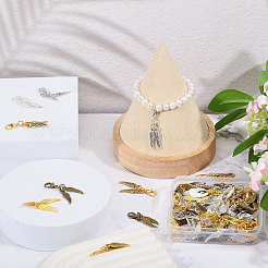 75 шт. подвеска в виде крыла из сплава 5 цветов&nbsp;HJEW-CA00060