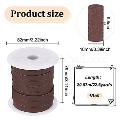 22.5 ярд плоских шнуров из искусственной кожи&nbsp;OCOR-BC0005-69A