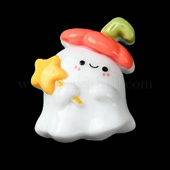 Кабошоны из непрозрачной смолы на тему Хэллоуина&nbsp;LS-CRES-Q219-01A