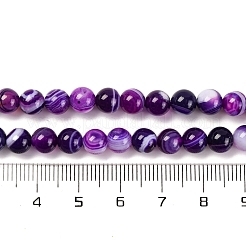 Натуральные полосатые агатовые / полосатые агатовые бусинки&nbsp;G-H037-A02-03