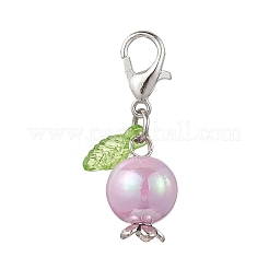 Круглые акриловые подвески&nbsp;HJEW-JM04279-02