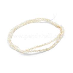 Стеклянные бусины с гальваническим покрытием &nbsp;EGLA-J144-HR-C01