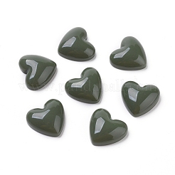 Кабошоны из смолы&nbsp;RESI-WH0008-18B