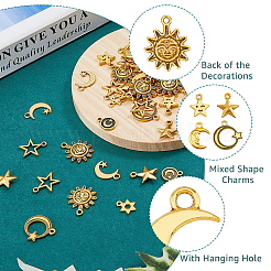 Подвески из сплава в тибетском стиле&nbsp;FIND-FH0008-21