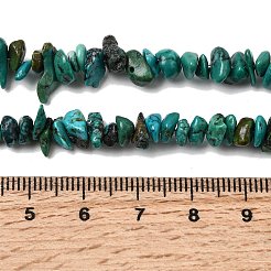 Натуральные нити бирюзовый шарик Hubei&nbsp;G-H345-A01-14