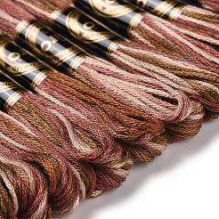 10 моток двухслойной полиэфирной нити для вышивания&nbsp;OCOR-K006-A10