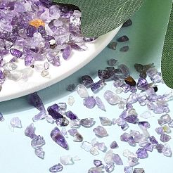 Природный аметист бисер чип&nbsp;X-G-L453-06