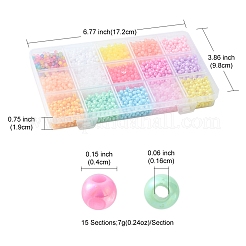 105 г 15 акриловые бусины в смешанном стиле&nbsp;MACR-FS0001-33