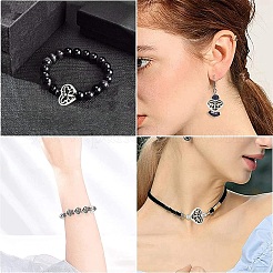 50 шт. бусины из сплава в тибетском стиле&nbsp;FIND-YW0008-58