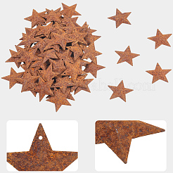 Подвески из ржавого железа&nbsp;IFIN-GF0001-61B