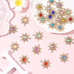 39шт 13 цвета прозрачные подвески из смолы&nbsp;FIND-YW0009-57