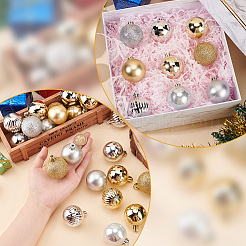 2 комплект 2-х цветных пластиковых шаров&nbsp;DIY-GA0005-40B