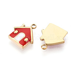 Подвески из нержавеющей стали 304 с эмалью&nbsp;STAS-T068-23