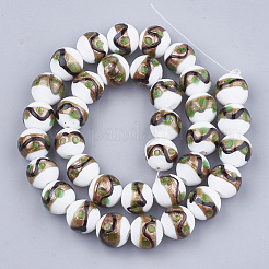 Бусины ручной работы бусины золотого песка&nbsp;LAMP-T006-02K